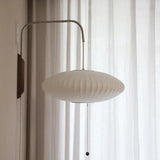 Apliques pared interior modernos diseño farol blanco con enchufe