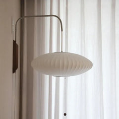 Apliques pared interior modernos diseño farol blanco con enchufe