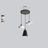 Luces comedor techo colgante de diseño negro mate