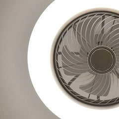 Lámparas de techo modernas para salón ultra delgadas con ventilador