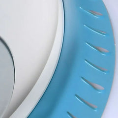 Ventilador de techo con luz y mando techo redonda