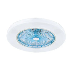 Ventiladores de techo DC con luz LED diseño moderno para dormitorio