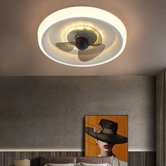 Apliques LED para ventiladores de techo inteligente redondo doméstico