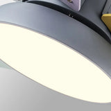Ventiladores de techo con luz DC para habitación infantil