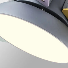 Ventiladores de techo con luz DC para habitación infantil