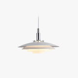 Lámpara colgante moderna LED de diseño con estructura escalonada para comedor