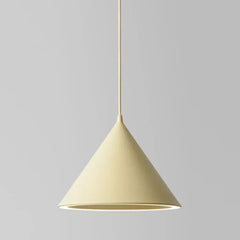 Lamparas nordicas colgantes cónico estilo macaron