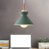 Luces de cocinas colgante cónica de diseño minimalista