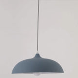 Lámpara nórdica colgante diseño minimalista en forma de semicírculo