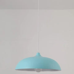 Lámpara nórdica colgante diseño minimalista en forma de semicírculo
