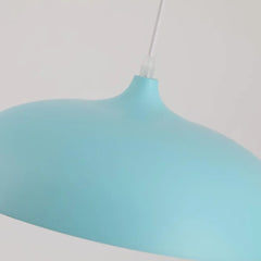Lámpara nórdica colgante diseño minimalista en forma de semicírculo