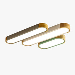 Lampara de techo para pasillo larga nordica LED