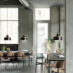 Lamparas led colgantes diseño minimalista para barra de bar