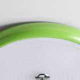 Lámpara Moderna LED de Techo con Diseño Redondo de Ondas de Agua para Dormitorio