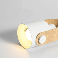 Lampara Colgante Estilo Nordico Orientable de Metal Para Mesita de Noche