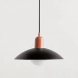 Lámpara colgante colorida para comedor de estilo crema