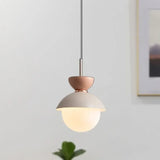 Lámpara colgante para comedor de estilo moderno en tonos macaron