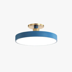 Aplique de techo LED diseño circular estilo nórdico para dormitorio