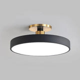 Aplique de techo LED diseño circular estilo nórdico para dormitorio