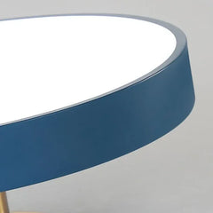 Aplique de techo LED diseño circular estilo nórdico para dormitorio