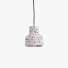 Lampara colgante pequeña diseño creativo estilo terrazzo