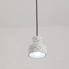 Lampara colgante pequeña diseño creativo estilo terrazzo