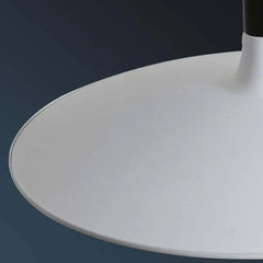 Lámpara colgante LED en forma de plato regulable en altura de estilo nórdico para comedor