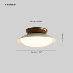 Lamparas de techo led empotrables diseño retro para pasillo