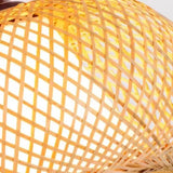 Lampara de techo ratan estilo vintage diseño farol