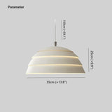 Lampara colgante blanca nordica moderno y creativo