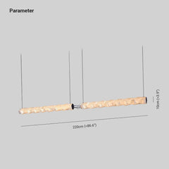 Lámpara Colgante Nórdica para Comedor con Efecto Olas