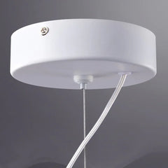 Lámpara Colgante LED Nórdica con Efecto Olas para Comedor