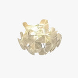 Lámpara de techo LED diseño moderno en forma de cono de pino para salón