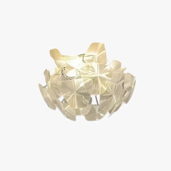 Lámpara de techo LED diseño moderno en forma de cono de pino para salón
