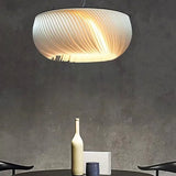 Lámpara colgante decorativa de pergamino estilo moderno