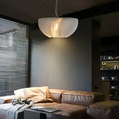Lámpara colgante decorativa de pergamino estilo moderno