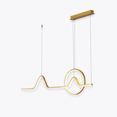 Lamparas colgantes para mesa comedor diseño creativo largo