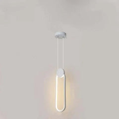 Lampara suspendida mesilla diseño moderno y creativo para dormitorio