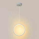 Lampara suspendida mesilla diseño moderno y creativo para dormitorio