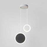 Lampara suspendida mesilla diseño moderno y creativo para dormitorio