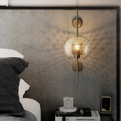 Lampara aplique de pared industrial diseño nórdico minimalista