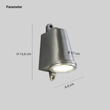 Aplique de pared exterior vintage LED IP65 de metal para porche