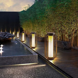 Lámpara solar de pie exterior LED IP65 estilo farol chino para jardín