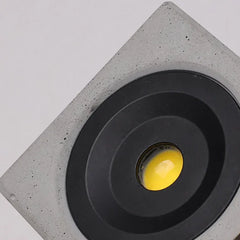 Aplique de pared exterior bidireccional de cemento moderno LED IP65
