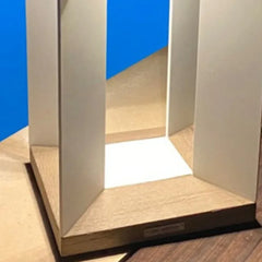 Lampara Pie Solar Exterior Impermeable y Portátil