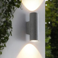 Aplique de Pared Exterior Bidireccional LED Moderno