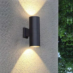 Aplique de Pared LED Bidireccional Impermeable de Aluminio para Exterior