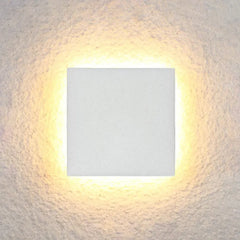 Aplique exterior cuadrado LED moderno IP65 para porche