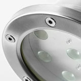 Foco para piscina LED orientable IP68 estilo industrial acabado cromo