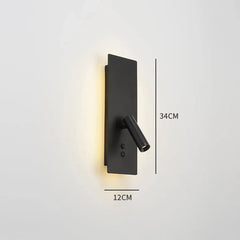 Aplique de Pared Led Orientable Para Lectura Nórdico